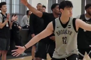逐夢NBA！曾凡博在籃網(wǎng)隊內(nèi)訓練視頻，態(tài)度非常積極！