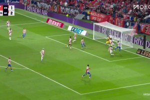 光速扳平！阿爾瓦雷斯補(bǔ)射破門，馬競(jìng)第81分鐘2-2巴列卡諾