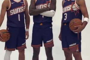 排面??！太陽三位核心球員拍定妝照，杰倫-格林直接站在C位！