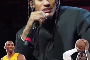 克拉克森選隊(duì)友最佳五人組：科比、詹姆斯、康利、樂福、戈貝爾！