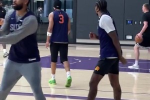 太陽隊開啟訓(xùn)練營訓(xùn)練，氛圍十足??