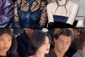 曾和科比大女兒同框！白鹿身穿米蘭粉色拖尾紗裙參加時裝周活動~