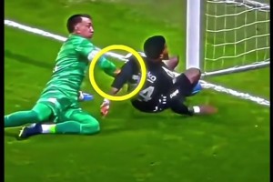 “救人一命！這一刻的門將太帥了”