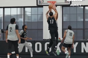 曾凡博的隊(duì)友??！籃網(wǎng)開(kāi)啟訓(xùn)練營(yíng) 在訓(xùn)練中嘎嘎亂殺的小波特~