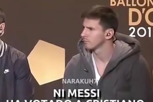 氛圍突然有點(diǎn)詼諧！名場(chǎng)面：梅西C羅解釋為何不給對(duì)方投票！