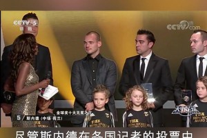 遺憾錯(cuò)失！三冠王+世界亞軍！2010年金球獎(jiǎng)無(wú)冕之王斯內(nèi)德！