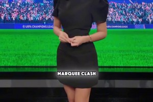 意大利盛產(chǎn)美女??這身材真是勻稱，黑色小禮服真是養(yǎng)眼~