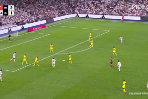 皇馬擴大領先優(yōu)勢！迪亞斯禁區(qū)倒三角，姆巴佩輕松吃餅