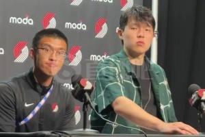 面對(duì)庫(kù)里追夢(mèng)巴特勒，會(huì)緊張嗎？楊瀚森：不緊張，感覺像在打2K