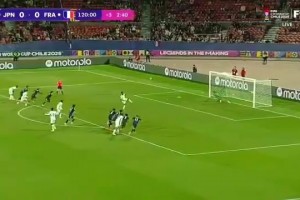 日本加時(shí)最后一分鐘手球送點(diǎn)，法國點(diǎn)射絕殺日本瞬間全場沸騰！