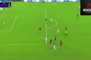 委內(nèi)瑞拉門將神了！勞塔羅差點(diǎn)打進(jìn)一粒精彩進(jìn)球