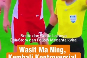 印尼媒體：質(zhì)疑馬寧的執(zhí)法水平，建議亞足聯(lián)介入調(diào)查