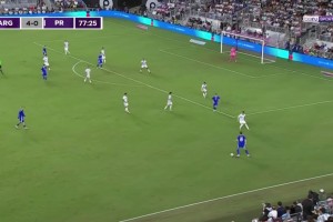 5-0！梅西前場挑傳策動(dòng)，勞塔羅禁區(qū)內(nèi)吃餅破門！