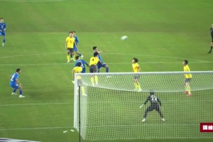 這腳凌空打的不錯(cuò)！蘇超半決賽南京隊(duì)率先破僵！