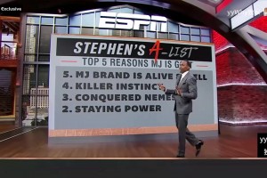 A史密斯：?jiǎn)痰げ挥玫教帗Q隊(duì)就贏了六次總冠軍，皮蓬是內(nèi)部開發(fā)！