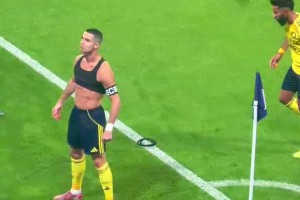 一身腱子肉！C羅這慶祝霸氣十足??