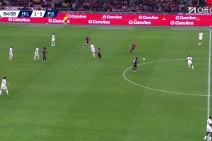 米蘭防線集體走神！恩佐拉反越位單刀破門！比薩2-1反超米蘭！