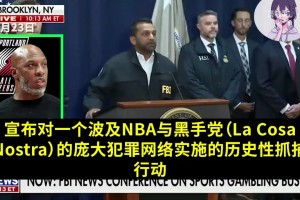 具有歷史意義！FBI局長宣布破獲黑手黨案件，抓捕比盧普斯等人！