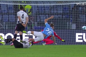 【集錦】意甲-戴維DV9失良機 尤文0-1拉齊奧連續(xù)4場0進球