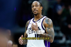 德羅贊吐槽：湖人46次罰球太瘋狂了！我們才18次！很多還是向裁判乞求來(lái)的