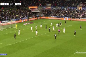 曼城反超！謝爾基直塞，馬爾穆什晃開防守球員小角度破門