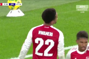 打破僵局！梅里諾腳后跟策動(dòng)，斯凱里助攻恩瓦內(nèi)里破門