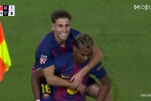 一掃德比陰霾！亞馬爾禁區(qū)內(nèi)怒射破門！巴爾德斷球奔襲送助攻！