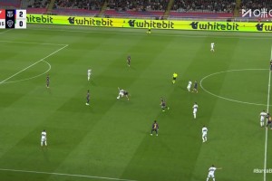 巴薩造越位失敗丟球！拉法-米爾帶球突進(jìn)打遠(yuǎn)角破門！