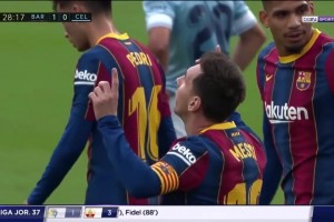 梅西巴薩生涯的最后一球！用了最不擅長的頭球方式破門！